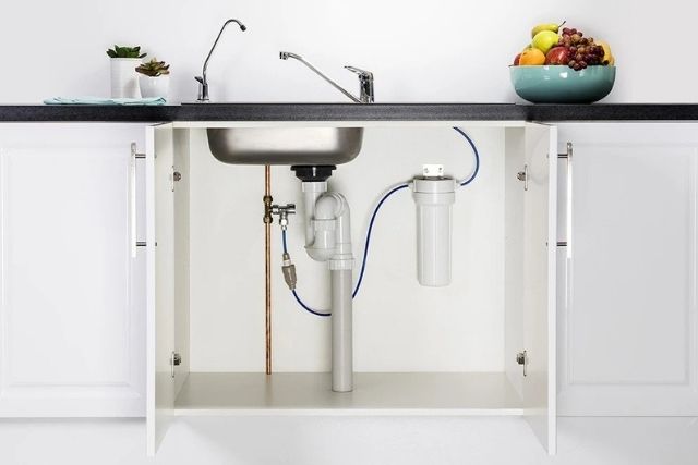 water filter installation
