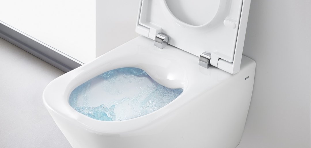 rimless toilet