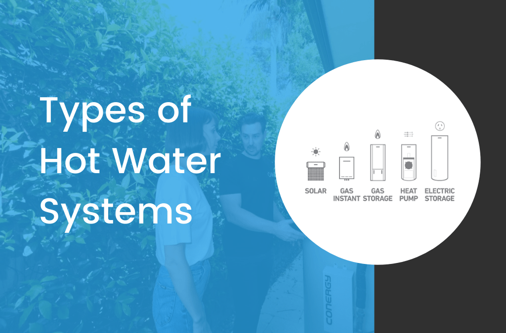 types of hot water systems gold coast