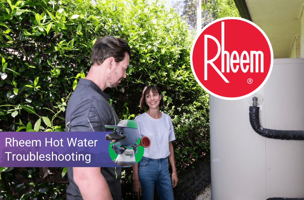 rheem hot water system troubleshooting