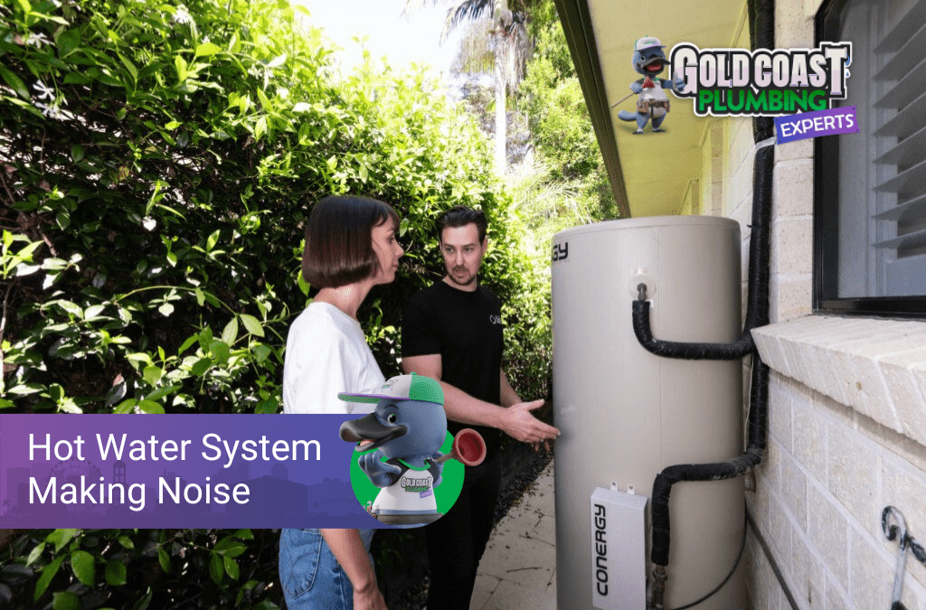 Hot water system making noise