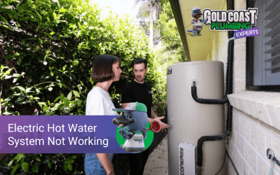 Electric hot water system not working