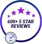 200 + 5 star reviews icon